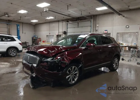 2019 Lincoln Mkc Select z USA, uszkodzony, nr VIN 5LMCJ2D95KUL07473